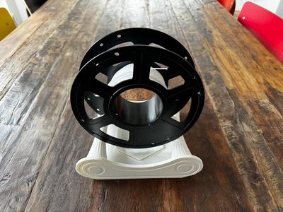 Self-Centering Filament Spool Roller