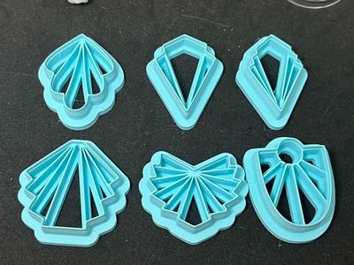 Antique Polymer Clay Cutter for Earring set 1