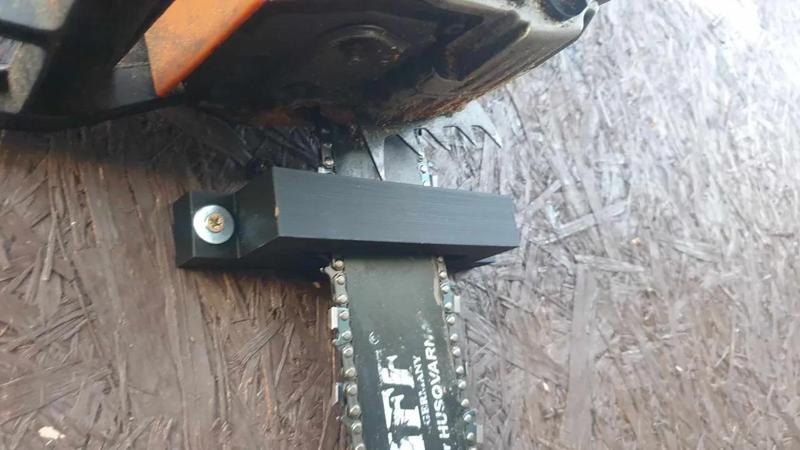 chainsaw guide holder mocowanie piły   