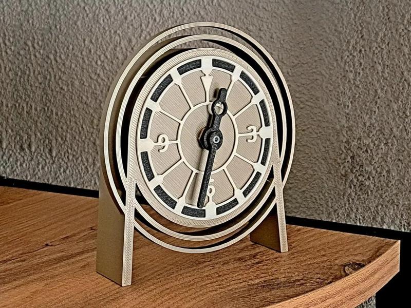 Small Desktop Clock   