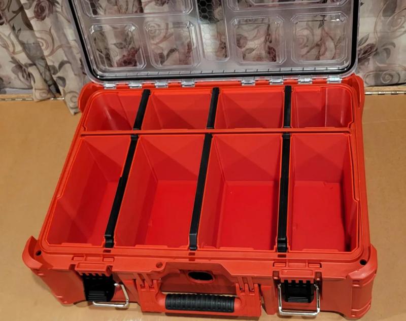Milwaukee Packout Deep Organizer Compatible Bins - Full Height - No Dividers   