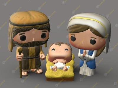 Christmas scene (manger)