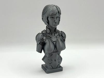 Female Cyborg Bust