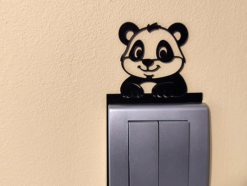 Switch Decoration – Panda 1