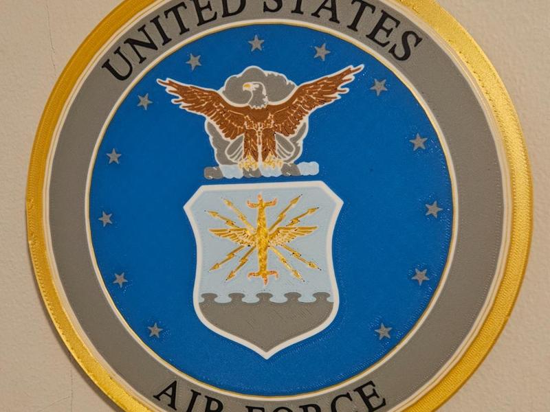 United States Air Force wall decor