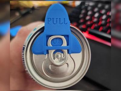 Soda Can Opener + Bug Cover - 12oz Can