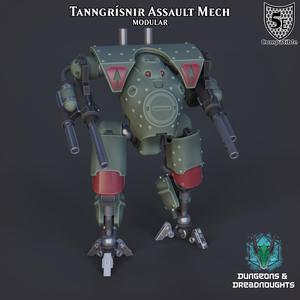 Tanngrísnir Assault Mech | 5e Stats + Art Included | Gloom and Glory