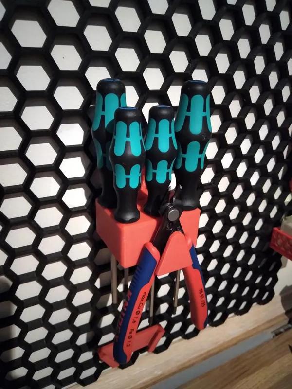 HSW Screwdriver & Side Cutters Holder   