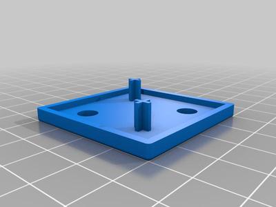 Ender 3 LCD Mount Spacer (Possible Random Beeping Fix)