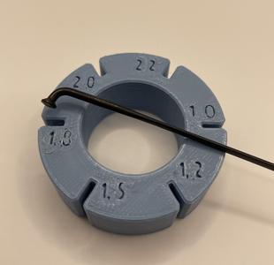 Blade (Flat) Spoke Holder Tool - FreeCAD