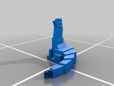 Block dragon