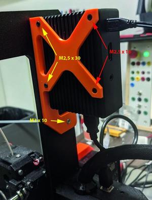 Prusa i3 Raspberry Pi 3B Case