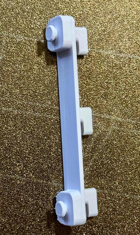 Ikea Skadis Mounting Bracket for QNAP QSW-2104-2T