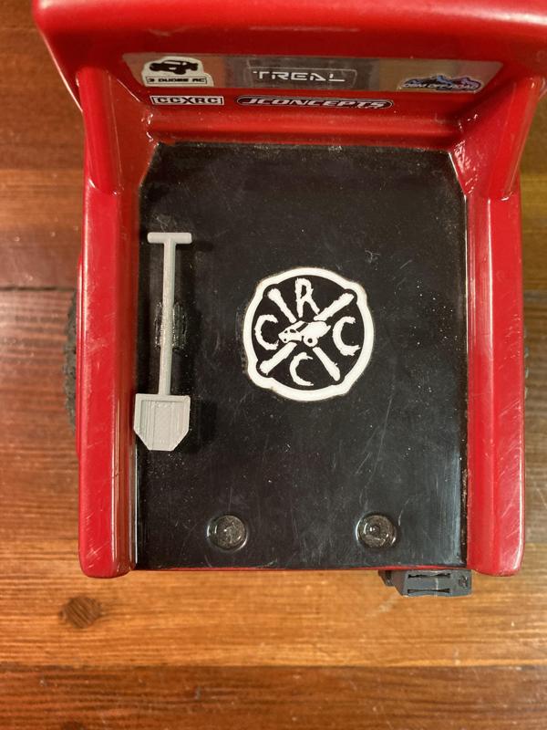 1/24 Scale Shovel and Mount