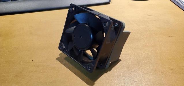 Motorola CDM heat sink cooling fan mount