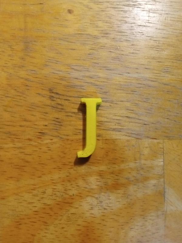 Small Letter J
