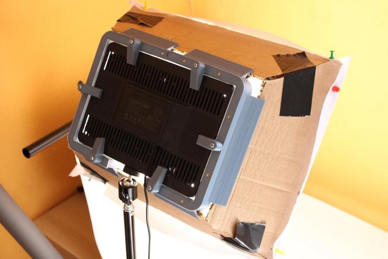 DIY Photography Softbox for LED Panels