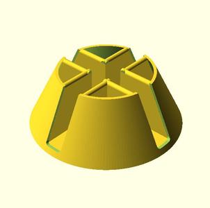cross plate stand 1