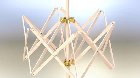 DIY Yarn Swift