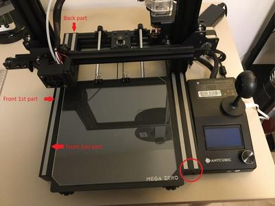Anycubic Mega Zero V-slot Fill