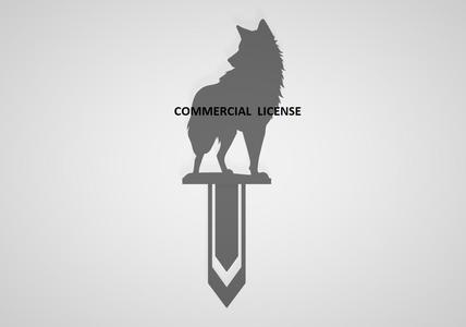 COMMERCIAL LICENSE / WOLF / DOG / ANIMAL / PET / HOME / BOOKMARK / BOOKMARK / SIGN / BOOKMARK / GIFT / BOOK / SCHOOL / STUDENTS / TEACHER / OFFICE / WITHOUT MEDIA