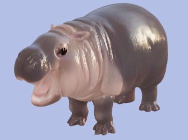 MooDeng 3D print figurine