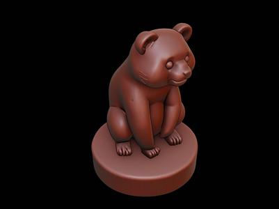 Panda Animal Figure Printable