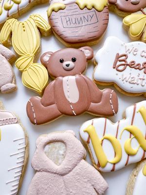 Teddy Bear Cookie Cutter - 4 sizes, SHARP and CLEAN edges!