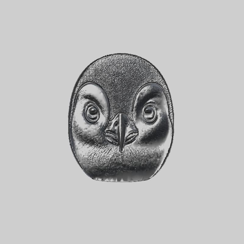 penguin Animal Metal Head