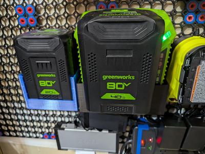 Greenworks 80V Battery Holder for Multiboard