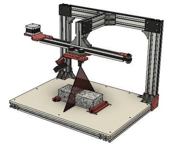 3D scanner prototype
