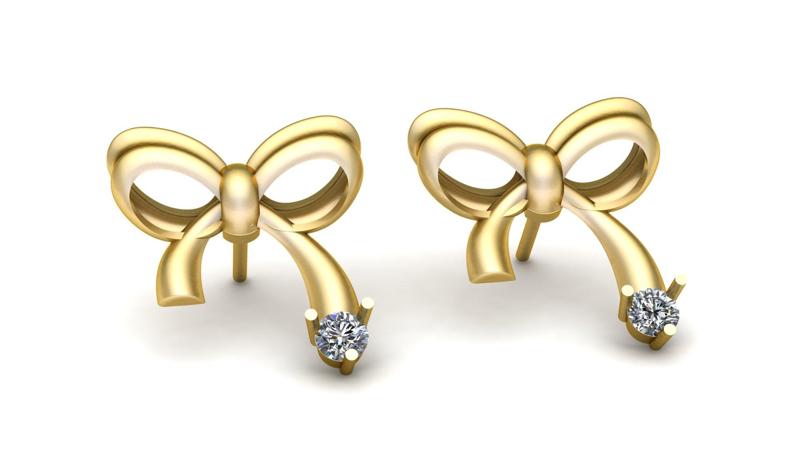 Women Fashion Earrings 3d Printable Model