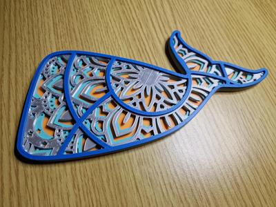 Whale Mandala