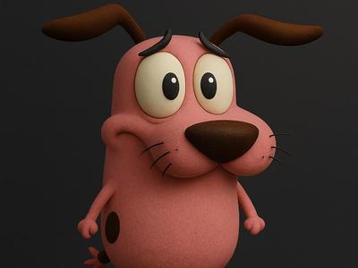 scaredy dog