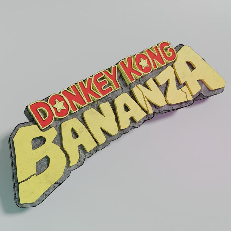 DONKEY KONG BANANZA SIGN