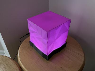 Hi Poly Cube Lamp - Vase Mode MOD