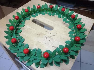 Maker Christmas wreath