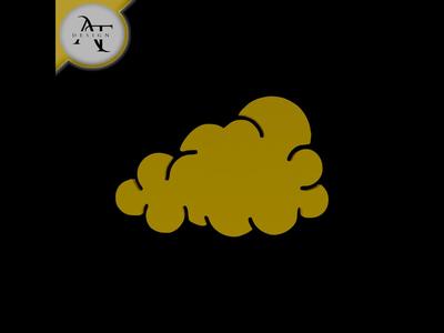 Simple Cloud Symbol - 2D Art