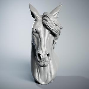 Horse  Portrait  Sculpture