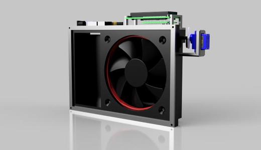 120mm fan extractor, for filament storage box or other things