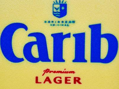 Coaster "Carib Beer"