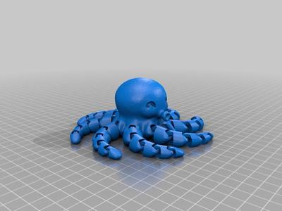 Octopus bottle cap