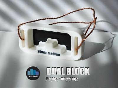Dual Block - Unlevel Edge Portable Handboard