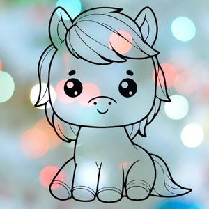 Baby Animals Pony  Cookie Cutter