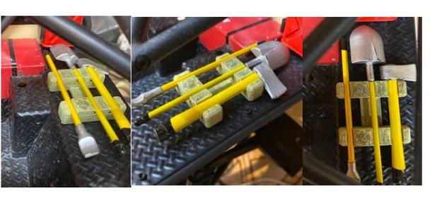 Axial SCX Honcho tool rack
