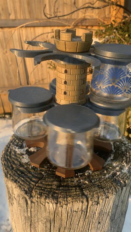 Spinning Oui Yogurt Jar Holder