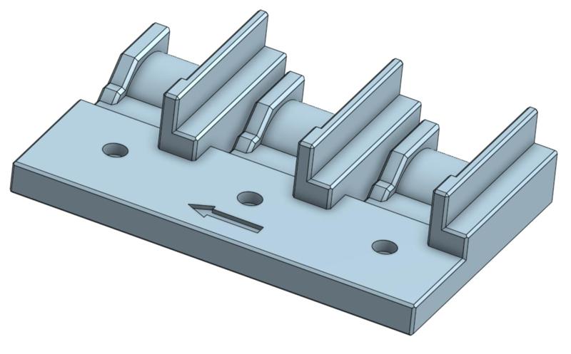 Pika Filament Buffer 3x parts