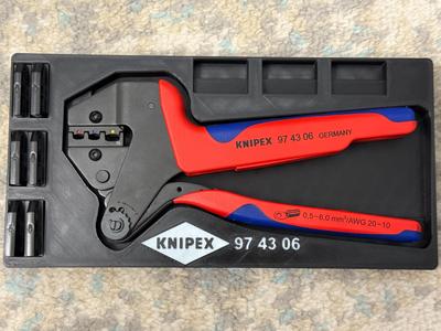 Knipex Crimp System Pliers 97 43 06 GridFinity Bin