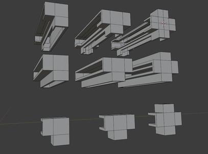 Edge and Corner Things for 18mm mdf (Blend Files only)