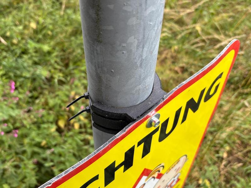 Street Sign Holder